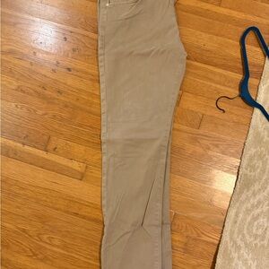 Ag Adriano Goldschmied Tan Chinos Straight Leg